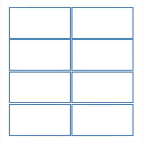 3X5 Blank Index Card Template Word Cards Design Templates