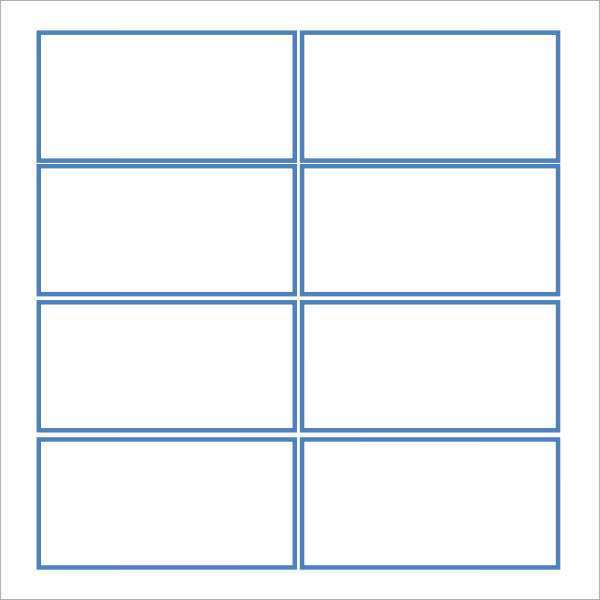 Free Printable 3X5 Index Card Template