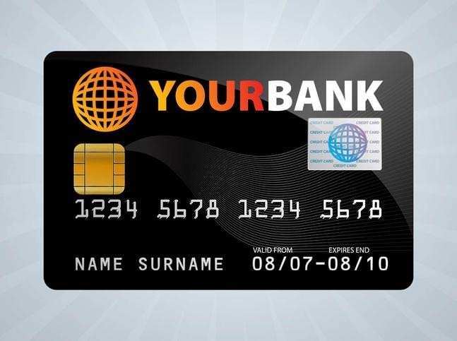 Design Your Own Credit Card Template Cards Design Templates