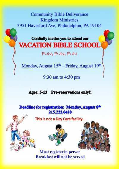 57 Printable Free Vbs Flyer Templates Photo with Free Vbs Flyer ...