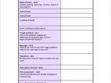 57 Report Agenda Template For An Event Formating with Agenda Template For An Event