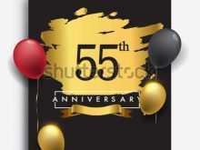 57 Standard 55Th Birthday Card Template Formating for 55Th Birthday Card Template