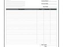 57 Standard Blank Invoice Receipt Template Templates with Blank Invoice Receipt Template