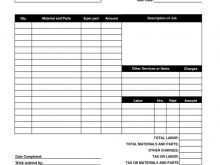 57 Standard Parts And Labor Invoice Template Maker with Parts And Labor Invoice Template