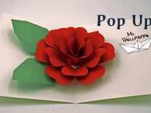 57 Standard Rose Pop Up Card Template Download in Word by Rose Pop Up Card Template Download