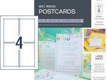 57 The Best Postcard Template Software With Stunning Design with Postcard Template Software