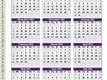 57 The Best Yearly Class Schedule Template With Stunning Design by Yearly Class Schedule Template