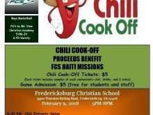 Chili Cook Off Flyer Template Free