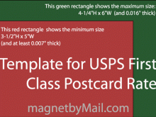 58 Adding Usps First Class Postcard Template Formating by Usps First Class Postcard Template