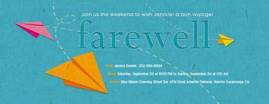 58 Best Farewell Party Flyer Template Free Templates for Farewell Party Flyer Template Free