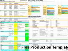 58 Best Production Schedule Template Google Docs Maker for Production Schedule Template Google Docs