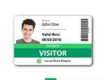 58 Best Visitor Id Card Template Download by Visitor Id Card Template
