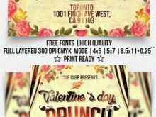 58 Blank Brunch Flyer Template Free For Free for Brunch Flyer Template Free