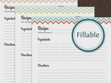 58 Blank Fillable Recipe Card Template For Word in Photoshop by Fillable Recipe Card Template For Word