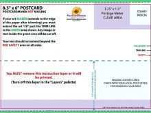 58 Blank Postcard Address Template Word in Photoshop with Postcard Address Template Word