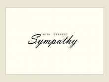 58 Blank Sympathy Card Template Printable for Ms Word with Sympathy Card Template Printable