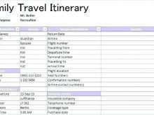 58 Blank Travel Itinerary Template Simple With Stunning Design with Travel Itinerary Template Simple
