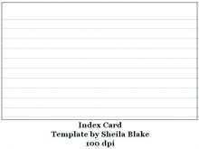 58 Create Blank Note Card Template For Word For Free with Blank Note Card Template For Word