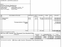 58 Create Tax Invoice Format For Transporter Now for Tax Invoice Format For Transporter