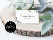 58 Creating Leaf Name Card Template Photo for Leaf Name Card Template
