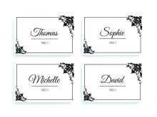 58 Creating Place Card Template 4 Per Sheet Layouts by Place Card Template 4 Per Sheet