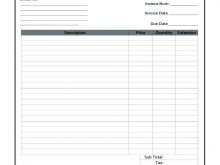 58 Customize Blank Invoice Forms Printable in Word for Blank Invoice Forms Printable