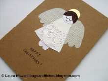 58 Customize Christmas Card Angel Template Formating with Christmas Card Angel Template