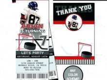 58 Customize Hockey Thank You Card Template Layouts with Hockey Thank You Card Template