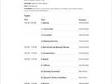 58 Customize Our Free Meeting Agenda Template Pdf PSD File by Meeting Agenda Template Pdf