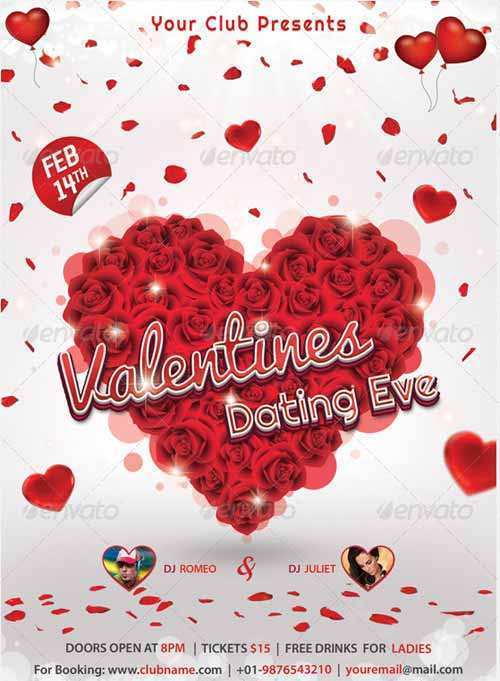 58 Customize Our Free Valentine Flyer Template Free Layouts by Valentine Flyer Template Free