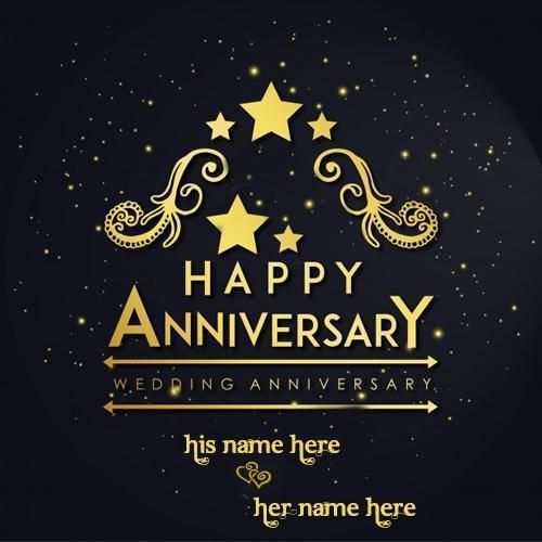 Wedding Anniversary Card Template Online Cards Design Templates