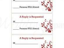 58 Customize Rsvp Card Template For Word Formating with Rsvp Card Template For Word