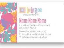 58 Format Lularoe Business Card Template Free Photo with Lularoe Business Card Template Free
