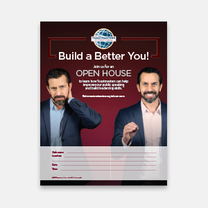 58 Format Toastmasters Open House Flyer Template For Free for Toastmasters Open House Flyer Template