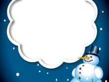 58 Free Printable Snowman Card Template Free Layouts for Snowman Card Template Free