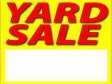 58 Free Printable Yard Sale Flyer Template Free for Ms Word with Yard Sale Flyer Template Free