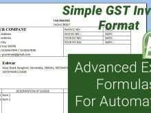 58 Free Tax Invoice Format Under Gst In Excel Maker by Tax Invoice Format Under Gst In Excel
