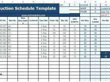 58 How To Create Construction Production Schedule Template in Word by Construction Production Schedule Template