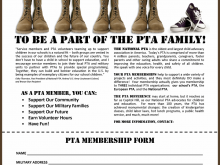 58 How To Create Pta Membership Flyer Template Photo by Pta Membership Flyer Template