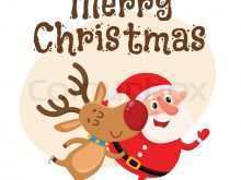 58 How To Create Reindeer Christmas Card Template With Stunning Design by Reindeer Christmas Card Template