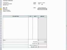 Contractor Invoice Review Form