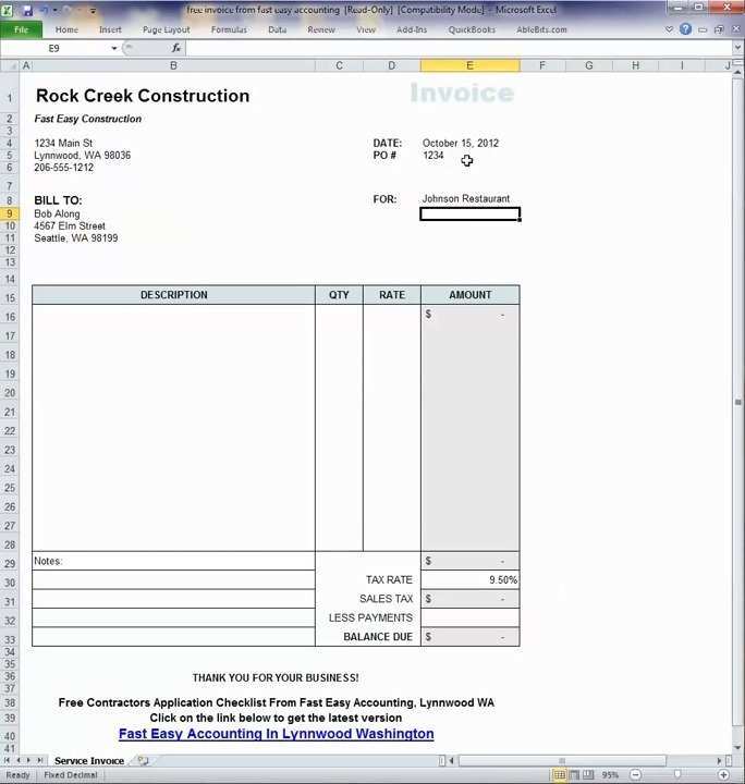 58 Printable Contractor Invoice Review Form in Word for Contractor Invoice Review Form