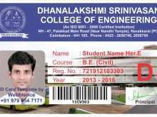 58 Printable School Id Card Template Online with School Id Card Template Online