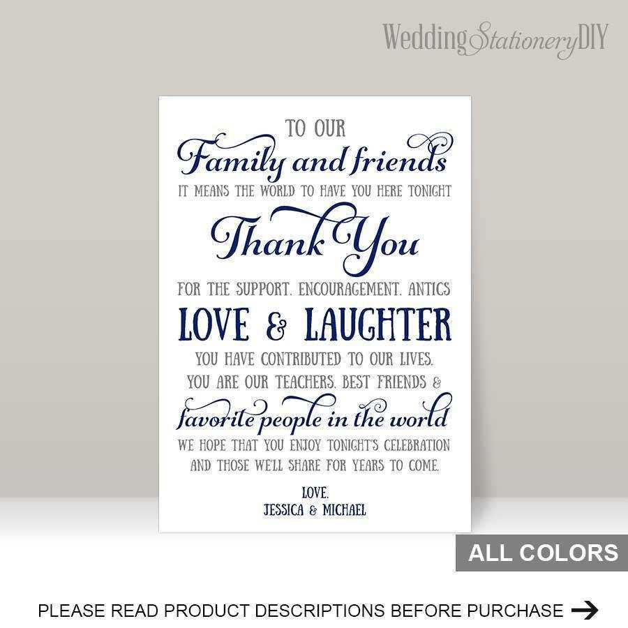58 Printable Thank You Card Templates Wedding in Word with Thank You Card Templates Wedding