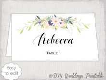 58 Report How To Make A Place Card Template In Word Photo for How To Make A Place Card Template In Word