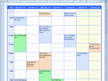 58 Standard Daily Calendar Template Microsoft Word Download with Daily Calendar Template Microsoft Word