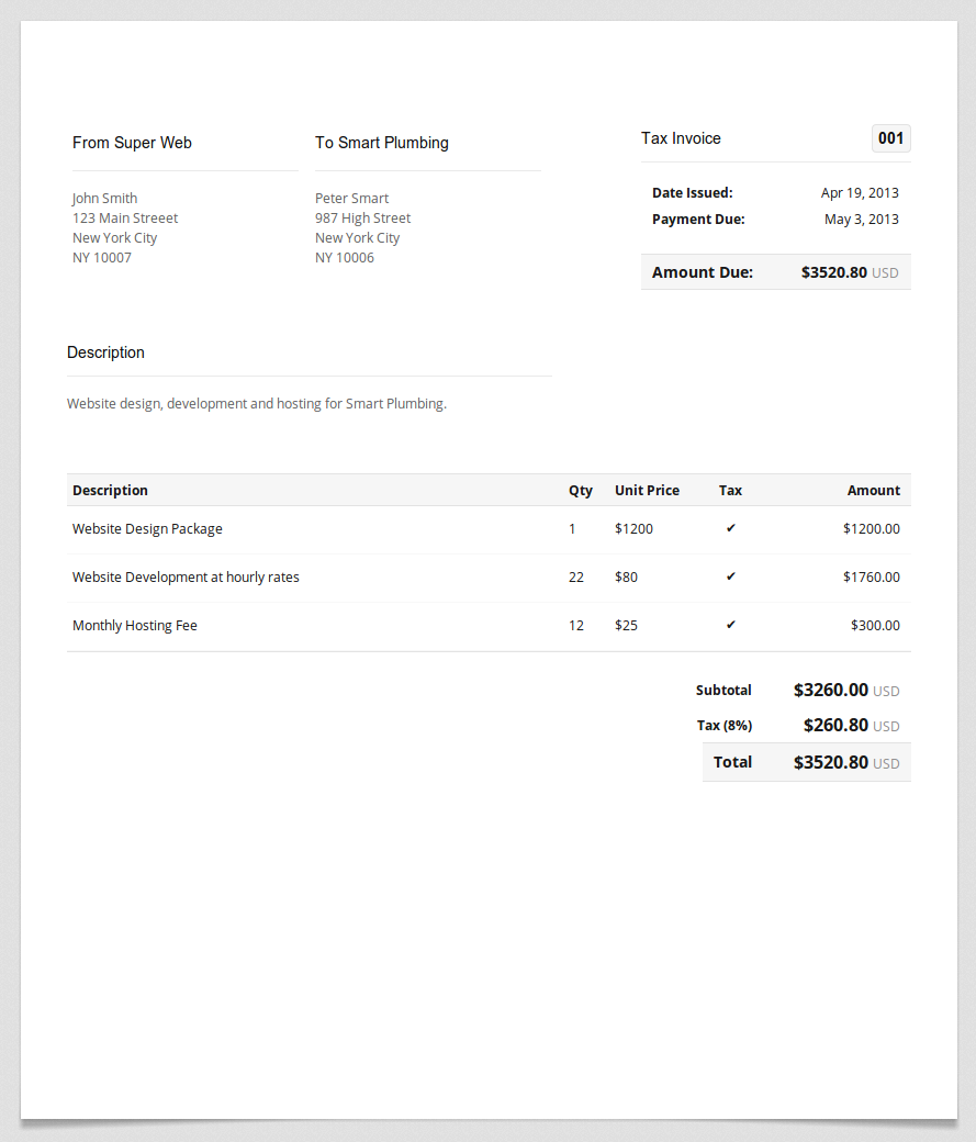 24 Standard Freelance Invoice Template Mac in Word by Freelance With Regard To Free Invoice Template Word Mac