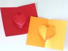 58 Standard Heart Card Templates Examples Templates with Heart Card Templates Examples