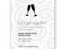 58 Standard Invitation Card Template For Get Together With Stunning Design by Invitation Card Template For Get Together