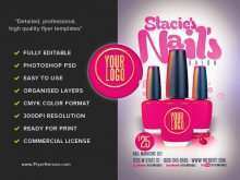 58 Standard Nail Flyer Template Free For Free for Nail Flyer Template Free